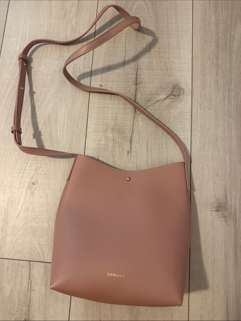 SAMARA Dusty Rose Crossbody Bag - Picture 3 of 3